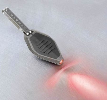 LED Microlight, Black Body, Red LED