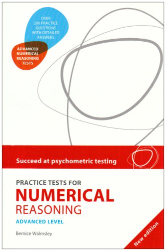 Image of: Practice Tests for Numerical Reasoning: Advanced level (Succeed at Psychometric Testin)