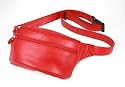 Lucrin - Red leather Belt bag