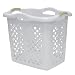 Home Logic Laundry Basket - White (2 BU)