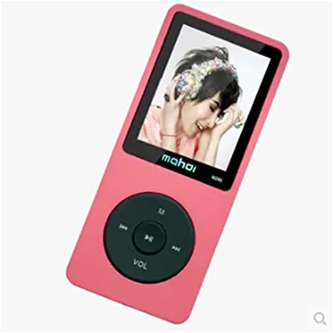 2015 New Original M280 Speaker MP3 MP4 Music Player with 8GB storage and 1.8 Inch Screen /FM/e-book/Voice recorder/80 HOURS Continuous Playback (Red)