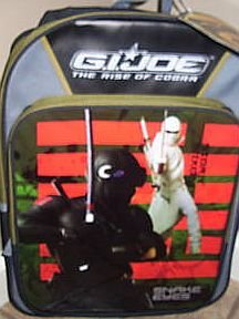  GI G.I. JOE SNAKE EYES BACKPACK RISE OF COBRA - Snake Eyes