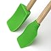 Tovolo Mini Silicone Spatula and Spoonula, Sun Ray - Set of 2