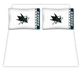 NHL San Jose Sharks Micro Fiber Sheet Set (Full)