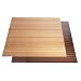 Bild: Floordirekt ECO Bodenschutzmatte aus Bambus - 110x130cm - f�r alle B�den - cherry (dunkel)
