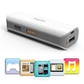 Romoss 2600mAh port�til de emergencia Battery Batterie Bater�a externa de reserva y cargador con Micro-USB y LED l�mpara para iPhone, iPad, Smartphone, android phone, tablet pc, 5V 1A USB