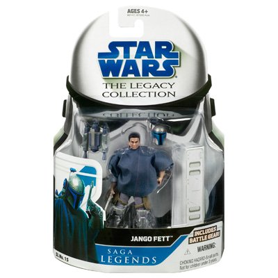 41xpY2MNzZL Star Wars Clone Wars Saga Legends Action Figure Jango Fett (style and colors may vary)