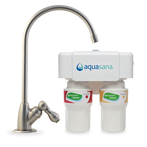 Aquasana AQ5200.55 2Stage Under Counter Water Filter System with