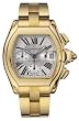 NEW CARTIER ROADSTER MENS XL SOLID 18K GOLD WATCH W62021Y2 NEW CARTIER ROADSTER MENS XL SOLID 18K GOLD WATCH W62021Y2