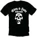 south bronx NYC T-Shirt SALE SALE skull Deadhead Totenkopf schwarz/weiss S