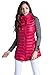Women's Stylish Down Vest Puffer Coat Lightweight Sleeveless Down Windbreaker