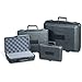 Black Box Case 10" Hx14 Wx4 D (25.4x35.6x10.2 cm) Inside Dimensions