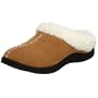 Dearfoams Women's Sueded Microfiber Mule,Camel,8 M