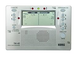Korg TM-40 Large Display Digital Tuner and Metronome