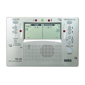 Korg TM-40 Large Display Digital Tuner and Metronome