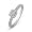Sterling Silver Round Diamond Promise Ring (0.12 CTTW)