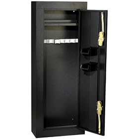 HOMAK HS30103660 8-Gun Security Cabinet, Gloss Black by Homak