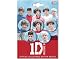 One Direction 1D 5 Pin Badge Set - with Niall, Harry, Zayn, Louis, Liam