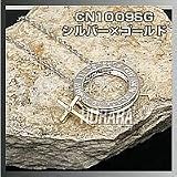 リング＆キュービッククロス　CN1009SG　シルバー×ゴールド リング クロス