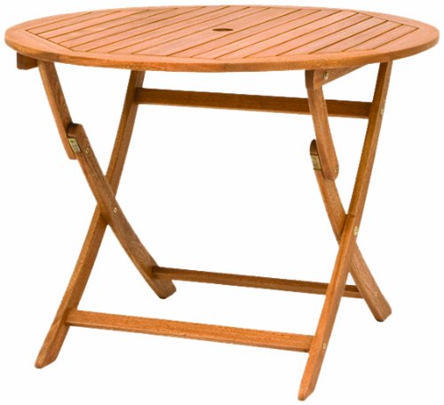 Siena Garden 105170 Gartentisch Boston, Ø 100 x H 75 cm Eukalyptus Reviews