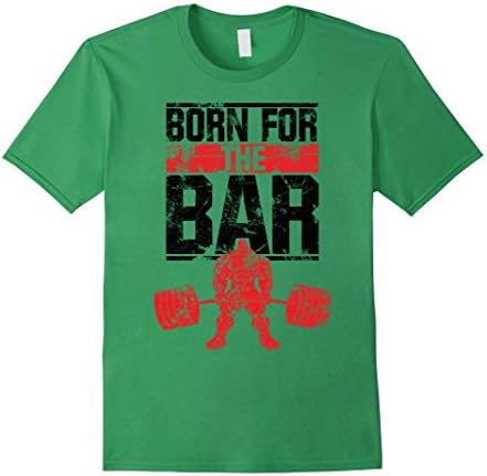 Men's Gym Wear Born For The Bar Small Grass