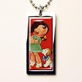Retro-a-go-go 'STAY BABY' CUTESY TABLET NECKLACE