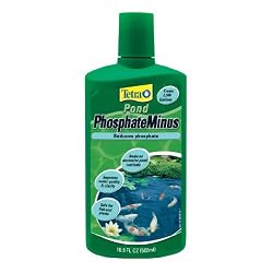 Tetra Pond Phosphate Minus, 16.9 Ounces, Treats 2,500 Gallons