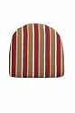 Wicker Bistro Chair Cushion 2"hx18"wx18"d Native Stripe