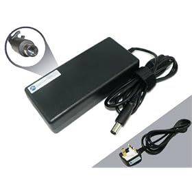 Just Laptops HP Pavilion dv7-2004tx (19V 4.74A / 18.5V 4.9A 90W Max with SMART Black-Tip) Compatible Laptop Power Supply Charger Adapter with Power Cord and 1-Yr Warranty