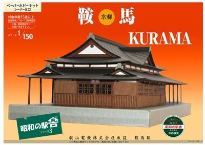 Showa station building series eizan electric railway Kurama Station