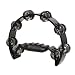 Technote Half Moon Tambourine - Black