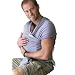 Sleepy Wrap Classic Wrap Baby Carrier, Gray, 0-18 Months