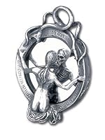 Speculum Skeleton Mirror Gothic Necklace