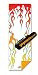 Yogamatic Eco-friendly Printed Yoga Mat (Flames)