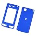 LG Incite CT810 AT&T Rubberized Snap On Protector Hard Case Rubber Feel Cover Blue