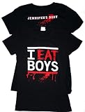 XL Jennifer's Body I Eat Boys Black Junior T-shirt