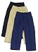 Boys' Pleated Pants with Elastic Back Waistband and Double Knees (6540BR M01)