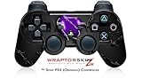 Sony PS3 Controller Skin Barbwire Heart Purple