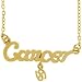 Cancer Horoscope Zodiac Nameplate Necklace, 14
