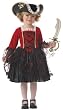 Toddler Princess Pirate Costume (Size: 2-4T)