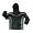Sportier - Boys Winter Jacket, Black (Size 10/12)