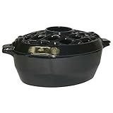(Promotional) 3 Qt Lattice Top Steamer - Jet Black coupon codes