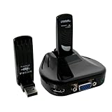 Cables Unlimited USB-AV2010 Wireless USB to HDMI and VGA Adapter with Audio