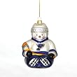 St. Louis Blues NHL Glass Snowman Ornament (5.5")