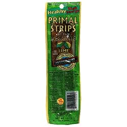 Primal Spirit Meatless Jerky, Mesquite Lime Flavor, 1-Ounce Pouches (Pack of 24)