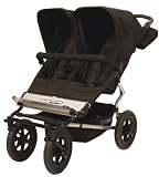 Mountain Buggy Duo Double Stroller - Black Dot -- black