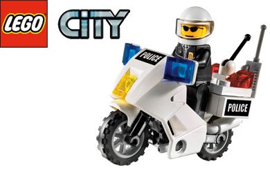 Lego - City - jeu de construction - La moto de police