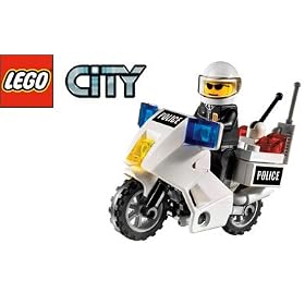 Lego City Police Motorcycle #7235