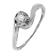 10k Choice of White or Yellow Gold Diamond Promise Ring (.05 cttw, H-I Color, I2-I3 Clarity)
