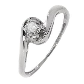 10k Choice of White or Yellow Gold Diamond Promise Ring (.05 cttw, H-I Color, I2-I3... by 